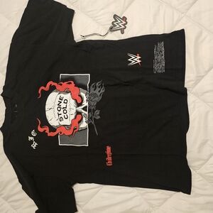WWE Stone Cold Black T-Shirt